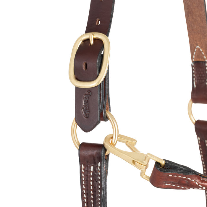 1" Basic Leather Halter