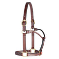 1" Triple Stitch Non-Adjustable Leather Halter