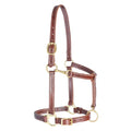 3/4" Double Stitch Adjustable Leather Halter