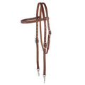 5/8" Oiled Hermann Oak Harness Leather Trainer Headstall