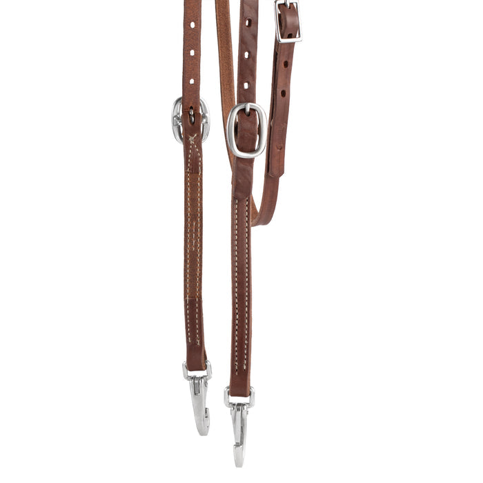 5/8" Oiled Hermann Oak Harness Leather Trainer Headstall