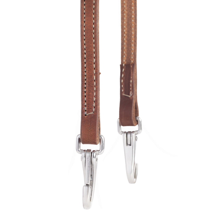 5/8" Oiled Hermann Oak Harness Leather Trainer Headstall