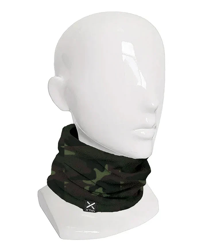 XTM Performance Neck Gaiters Army Camo Adults Microfleece X Neck Gaiter Warmer HU009-ACM