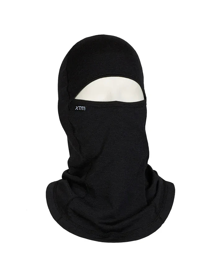 XTM Performance Balaclava Black Adventure 170 II Merino Wool-Blend Balaclava MU047-BLK
