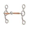 All Purpose Bit with 5" Sweet Iron Copper Wire Mouth with Center Ring