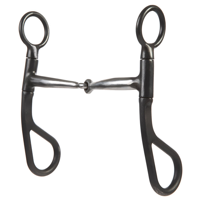 All Purpose Bit with 5" Sweet Iron Snaffle Mouth with Copper Inlay