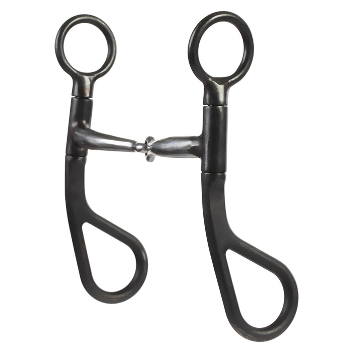 All Purpose Bit with 5" Sweet Iron Snaffle Mouth with Copper Inlay