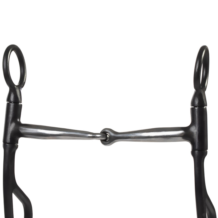 All Purpose Bit with 5" Sweet Iron Snaffle Mouth with Copper Inlay