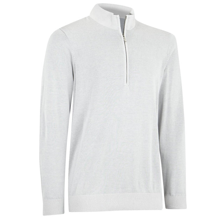 Ashworth Men's Solid Half Zip Pima Fitted Pullover Sweater, Color Options