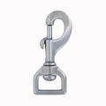 Barcoded 017 Flat Swivel Snap, 1", Chrome Brass