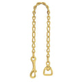 Barcoded 724 Lead Chain, 24", Brass Plated