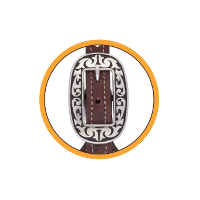 Basin Cowboy Spur Straps, Thin
