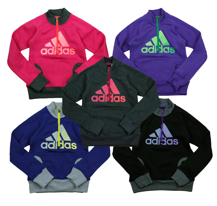 Adidas Big Girls Ultimate Performance Pullover Sweatshirt