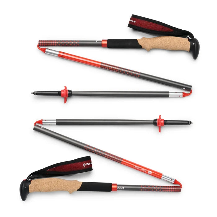 Black Diamond Trekking Poles 110cm Pursuit Carbon Z Poles BD11000680011101