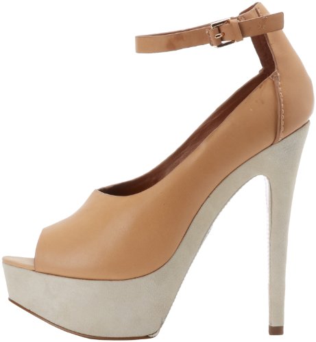Boutique 9 Pali Women's Platform Pumps Heels, Natural