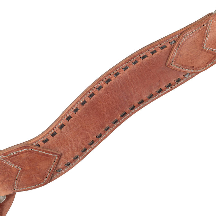 Buckstitch Breast Collar, Hermann Oak® Russet, Dawn Collection