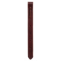 Burgundy Latigo Off Billets, Doubled and Stitched