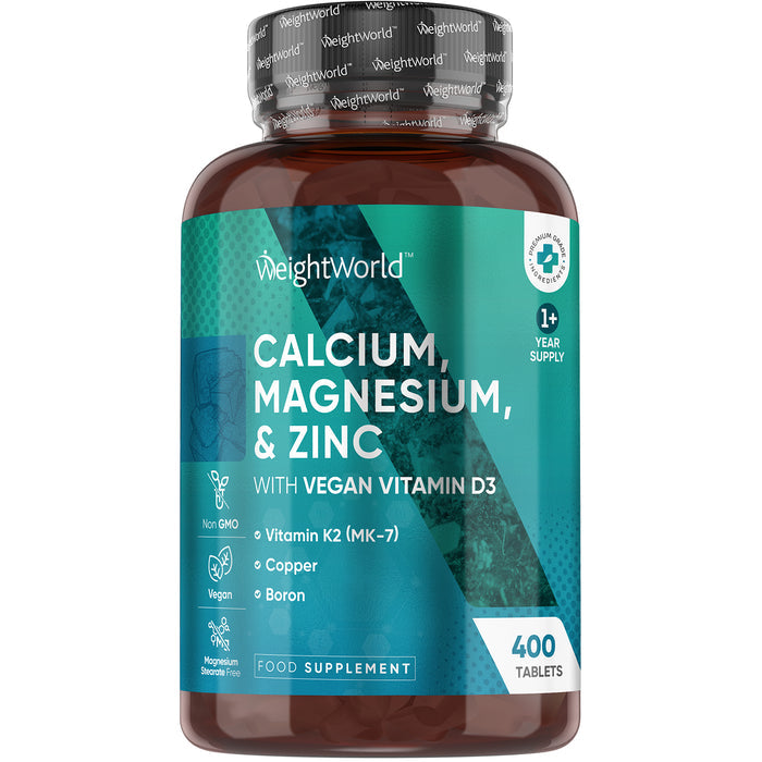 Calcium, Magnesium & Zinc With Vegan Vitamin D3 Tablets