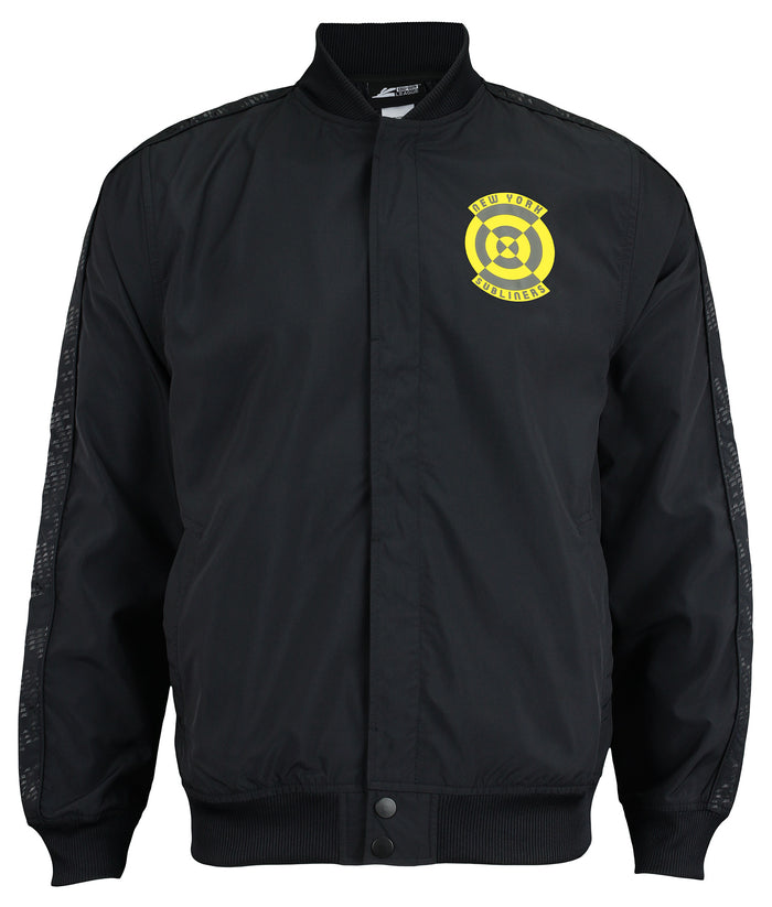 Call of Duty Men's New York Subliners Team Kit Bomber Jacket, Black