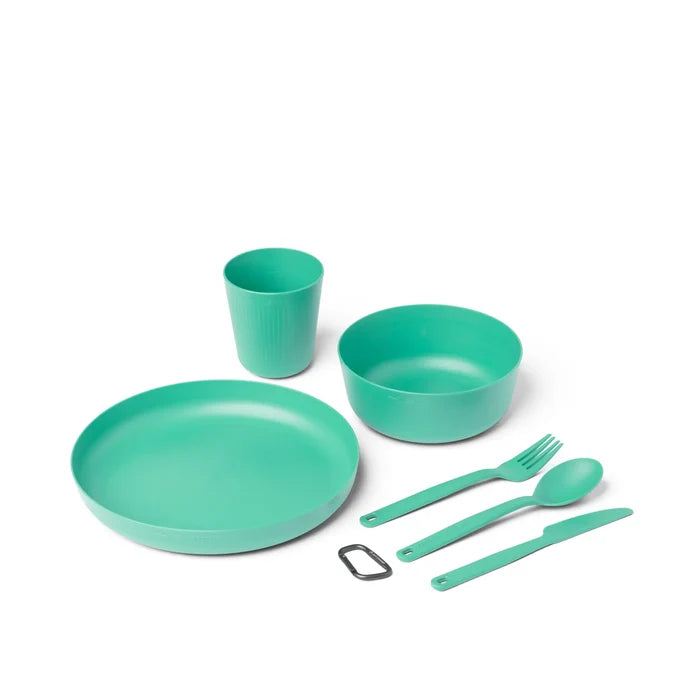 Sea to Summit Dinnerware Set Camp Dinnerware Set w/ Mesh Sack - [6 Piece]
