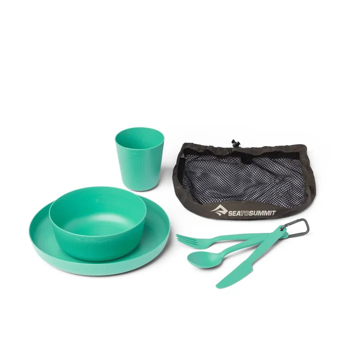 Sea to Summit Dinnerware Set Camp Dinnerware Set w/ Mesh Sack - [6 Piece]