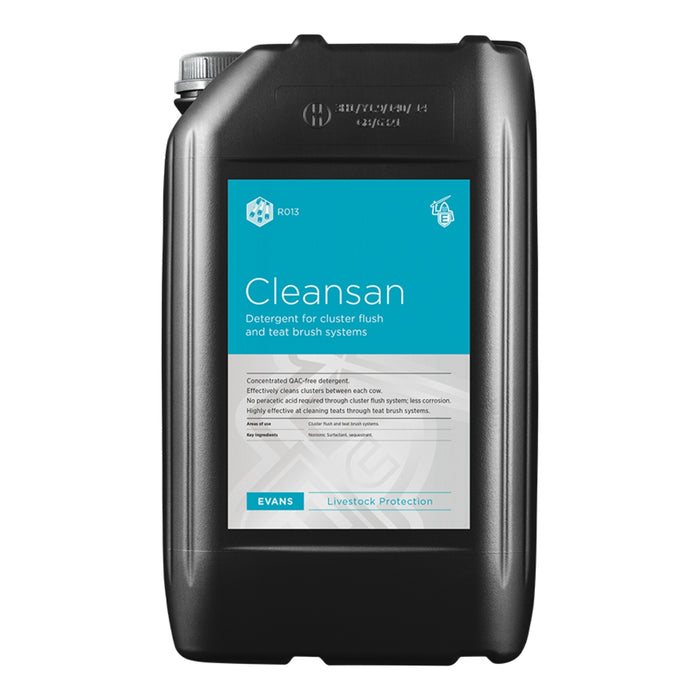 Cleansan Cluster Flush Detergent | 25L
