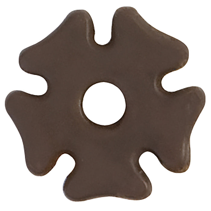 Clover Leaf Replacement Rowel, Antiqued, 7/8"