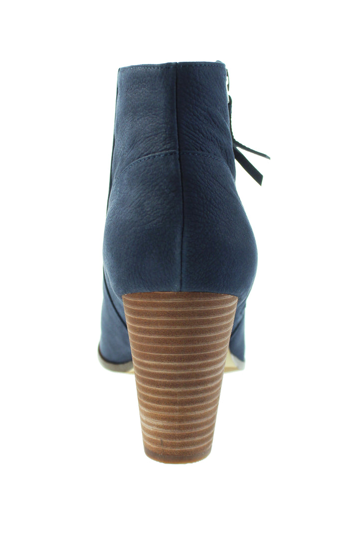 Cole Haan Women's Davenport Bootie II Suede Ankle Boots - Blue Or Grey