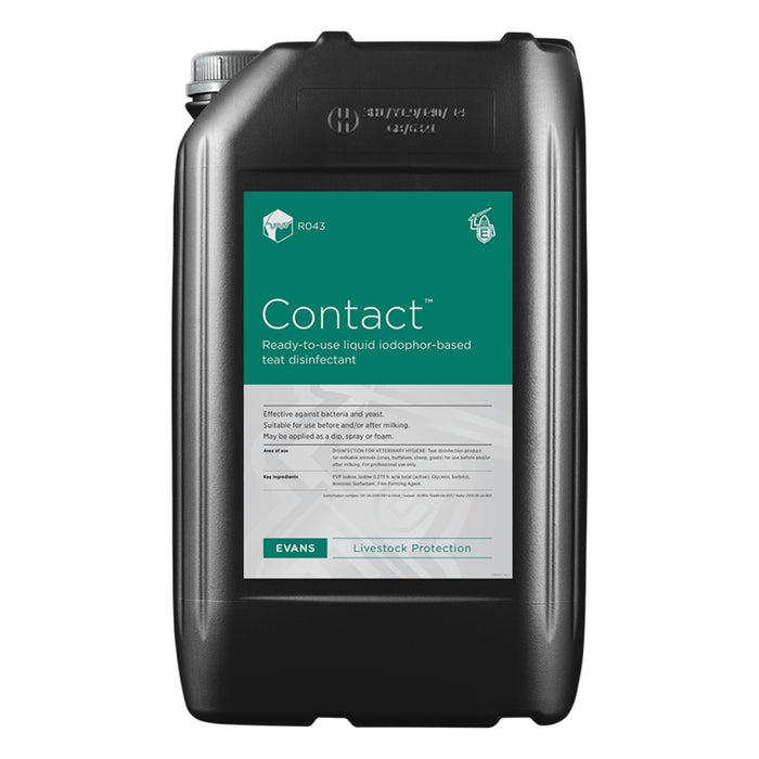 Contact Ready To Use Iodophor Teat Disinfectant