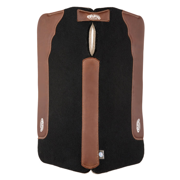 Contoured 100% Wool Felt Saddle Pad