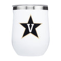 Corkcicle NCAA 12oz Vanderbilt Commodores Triple Insulated Stainless Steel Wine Glass