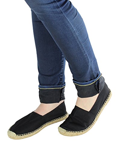 Cotheeka Natural Fiber Jute and Canvas Women's Espadrilles Flats - Color Options