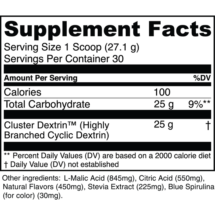 30 Servings-Blue Raspberry