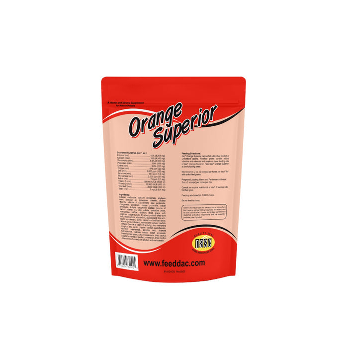 dac® Orange Superior Horse Supplement