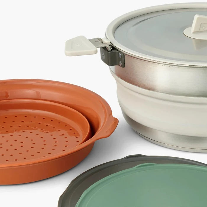 Sea to Summit Cook Set Detour Essentials Camp Kitchen Kit - 5L Pot Set ACK026031-122106