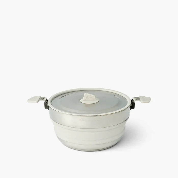 Sea to Summit Camping Pots 5L Detour Stainless Steel Collapsible Pot ACK026021-671804