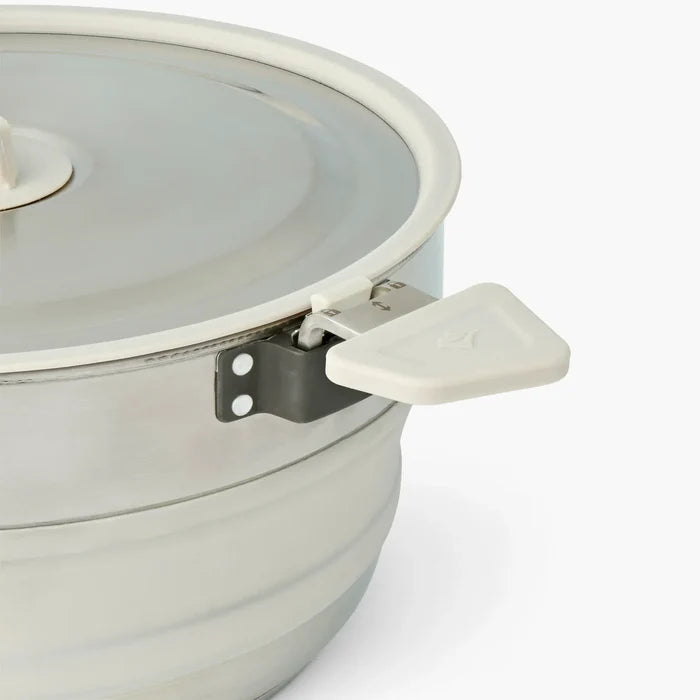Sea to Summit Camping Pots Detour Stainless Steel Collapsible Pot