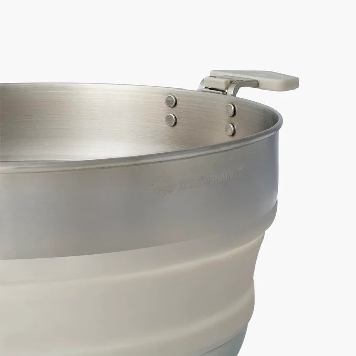 Sea to Summit Camping Pots Detour Stainless Steel Collapsible Pot