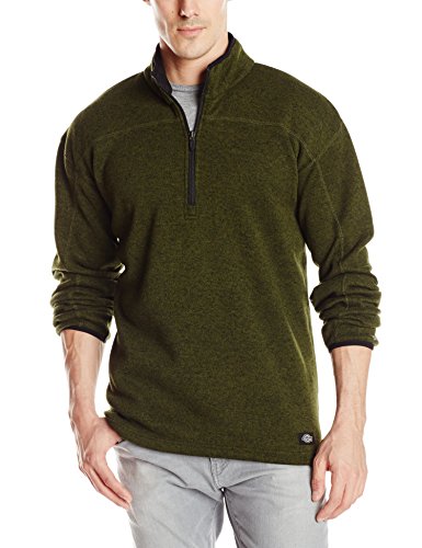 Dickies Men's Big Work Tech Fleece Pullover, Grape Leaf