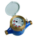 DN20 Cold Multi-Jet Water Meter 3/4" BSP K=1 Pulse