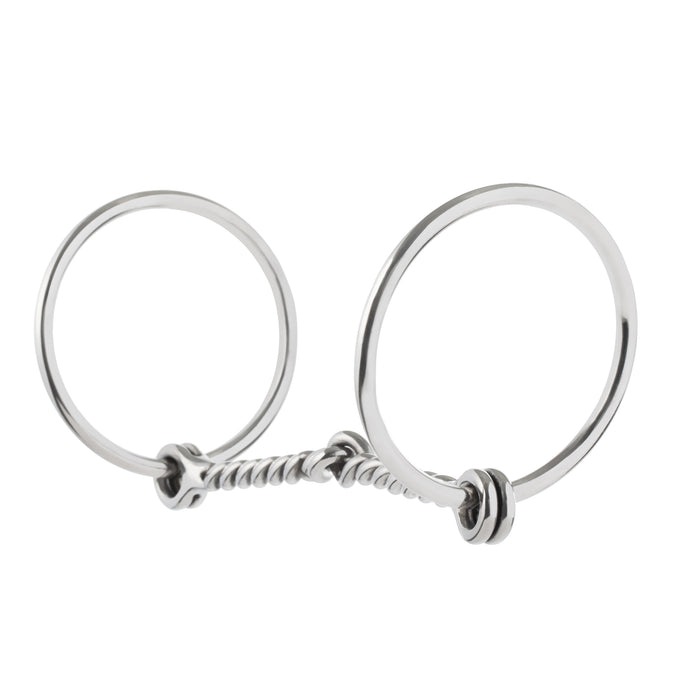 Draft Bit, 6" Single Twisted Wire Snaffle Mouth