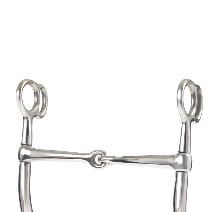 Draft Bit, 6" Tom Thumb Snaffle Mouth