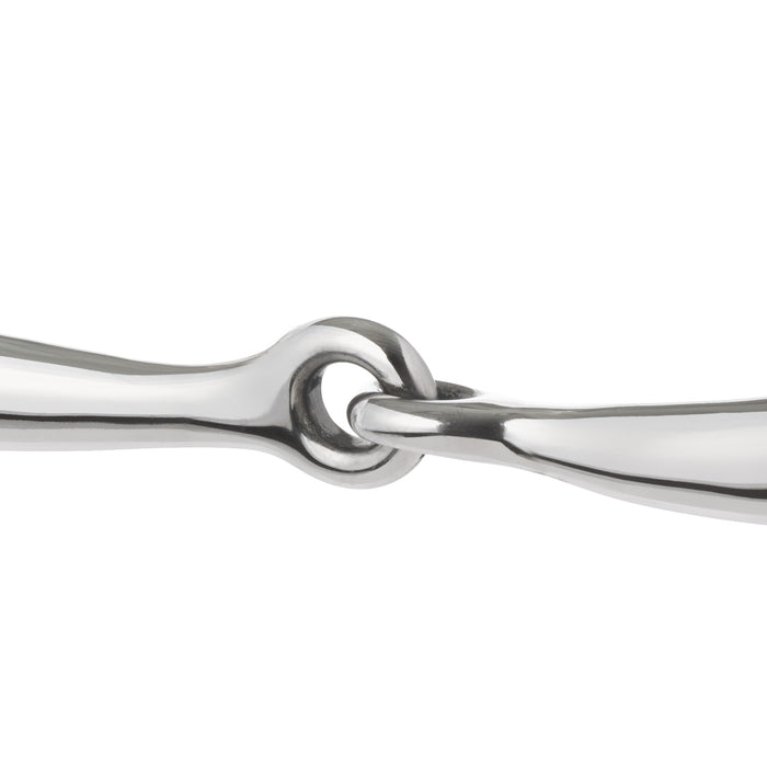 Eggbutt Snaffle Bit, Draft Horse, 6" Mouth