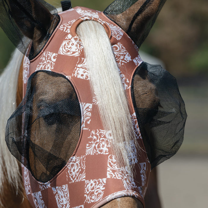 Equine Lycra® Fly Masks Powered by Coolcore®