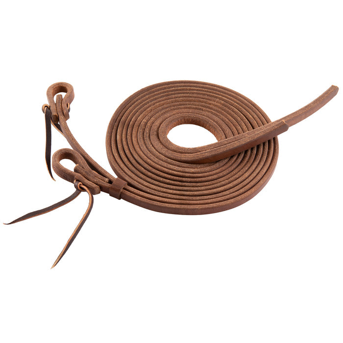 Extra Heavy Oiled Hermann Oak Harness Leather Split Reins, 8'