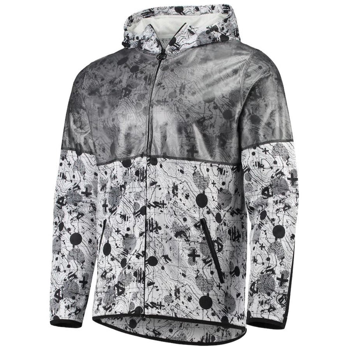 FISLL NBA Basketball Men's Chicago Bulls Recon Interlock Full Zip Hoodie