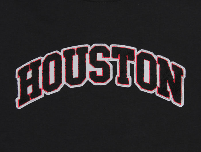 FISLL NBA Basketball Men's Houston Rockets Reflective Sherpa Pullover Hoodie