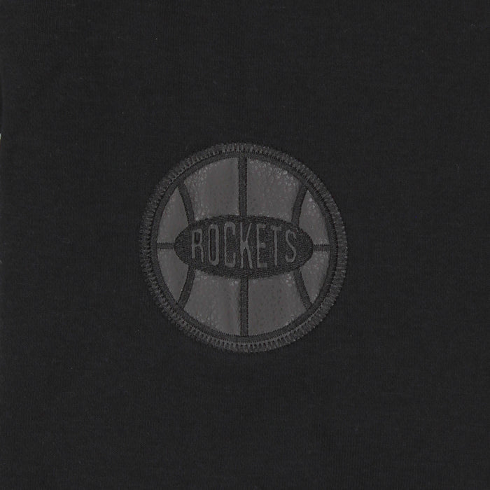 FISLL NBA Basketball Men's Houston Rockets Reflective Sherpa Pullover Hoodie
