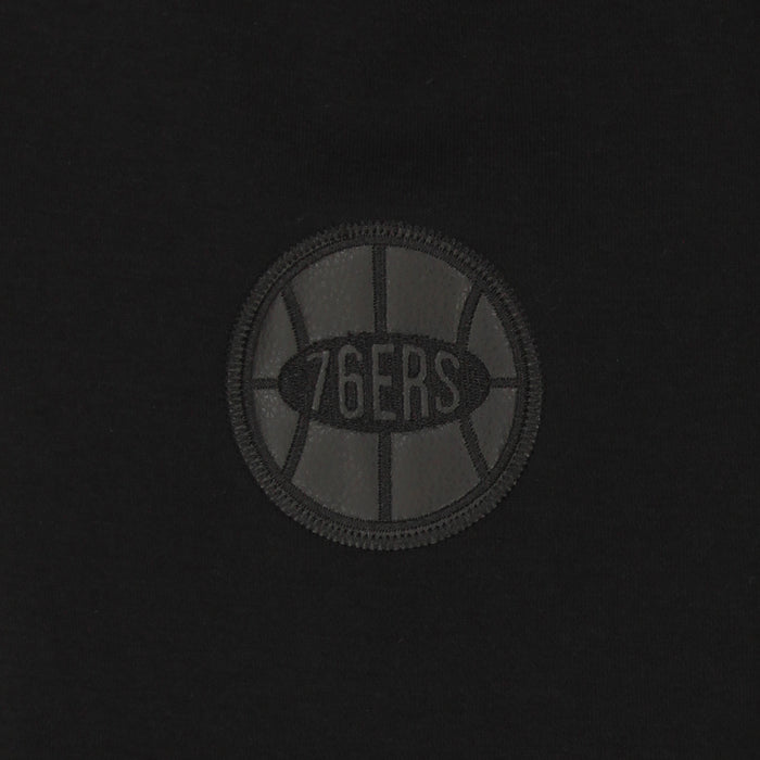 FISLL NBA Men's Philadelphia 76ers Reflective Sherpa Pullover Hoodie