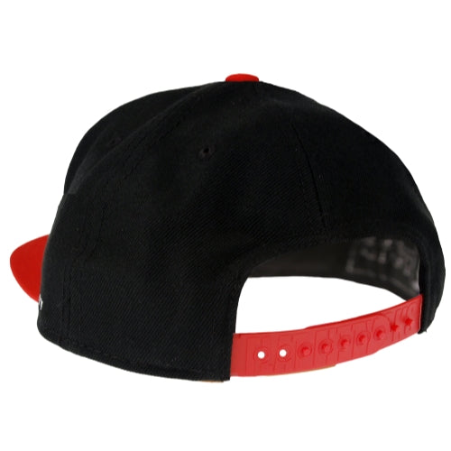 Flat Fitty Ball Don't Lie Snapback Cap Hat, Black / Red, One Size